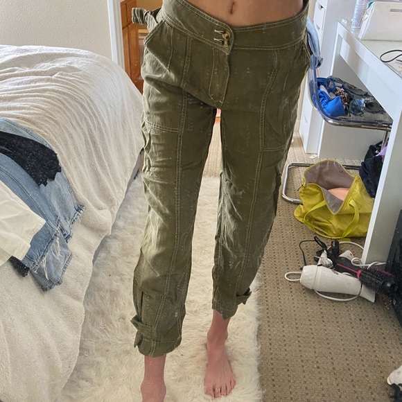 Anthropologie Olive Pants - Picture 7 of 8